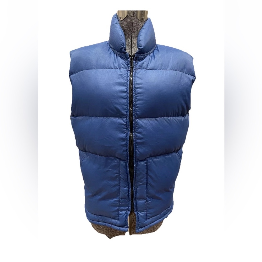 Pacific trail Prime Northern down sportswear mens/unisex small blue vest-vtg 80s